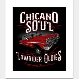 Chicano Soul Lowrider Oldies Legendary Road King Posters and Art